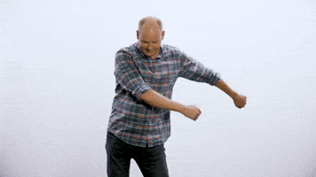 tom gleeson floss GIF by The Weekly with Charlie Pickering