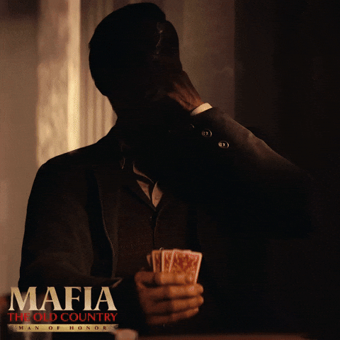 Poker Face Mafia GIF by 2K Games