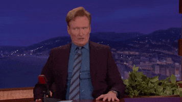 teamcoco wow what conan obrien checking you out GIF