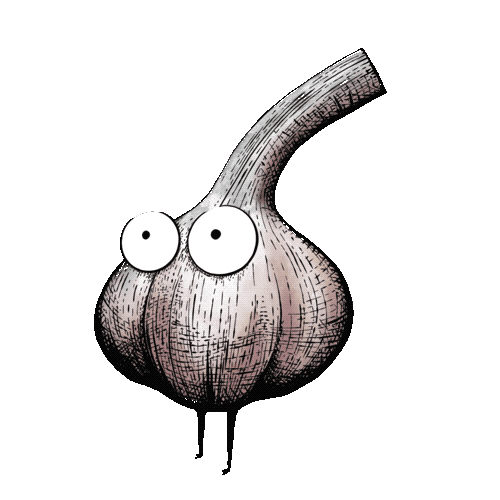 Karl Garlicker Sticker by Bushel & Peck