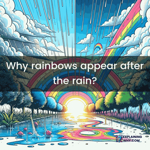 Light Reflection Rainbows GIF by ExplainingWhy.com