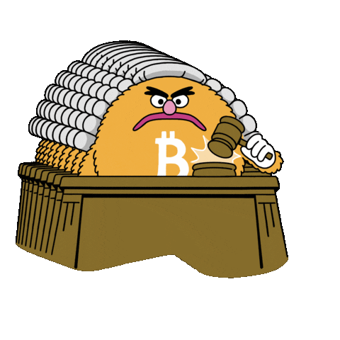 Bitcoin Cryptocurrency Sticker by herecomesbitcoin