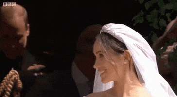 Royal Wedding Kiss GIF by BBC