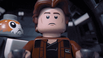 Yell Star Wars GIF by LEGO