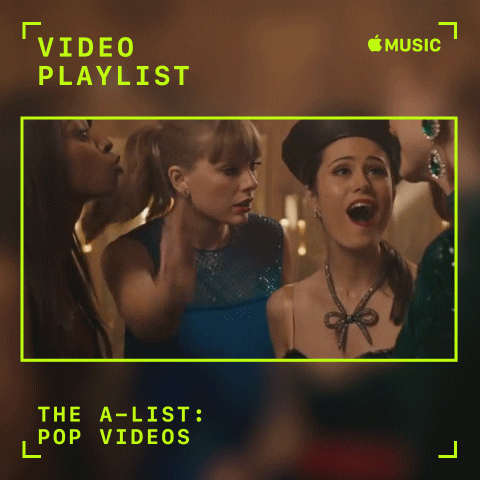 taylor swift friends GIF by Apple Music