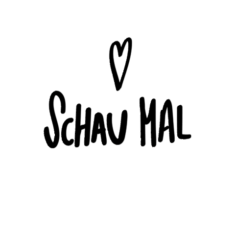 Schau Mal Sticker