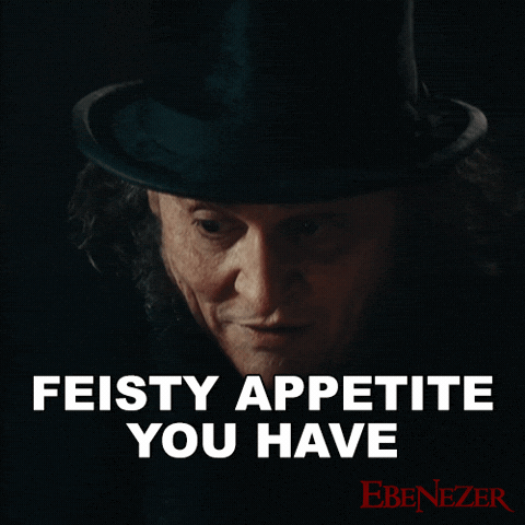 Hungry Johnny Depp GIF by Ebenezer Movie
