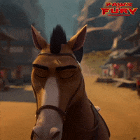 Dog Horse GIF by Paws of Fury: The Legend of Hank