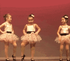 Little Girl Reaction GIF