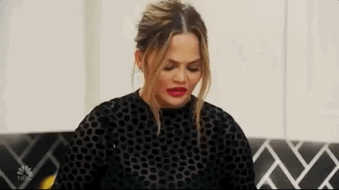 Disgusted Chrissy Teigen GIF by NBC - Find & Share on GIPHY