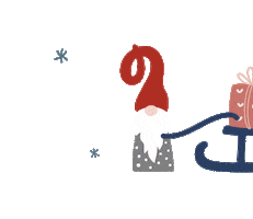 Okiddoky Christmas Sticker by Okiddoky