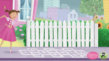playing outside pinkalicious and peterrific GIF by PBS KIDS
