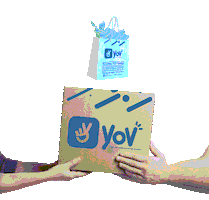 Box Sticker by Yov