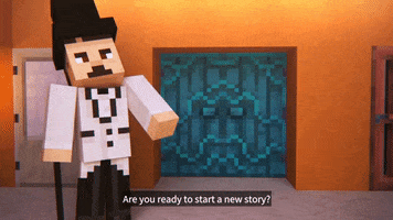 Greetings GIF by Minecraft