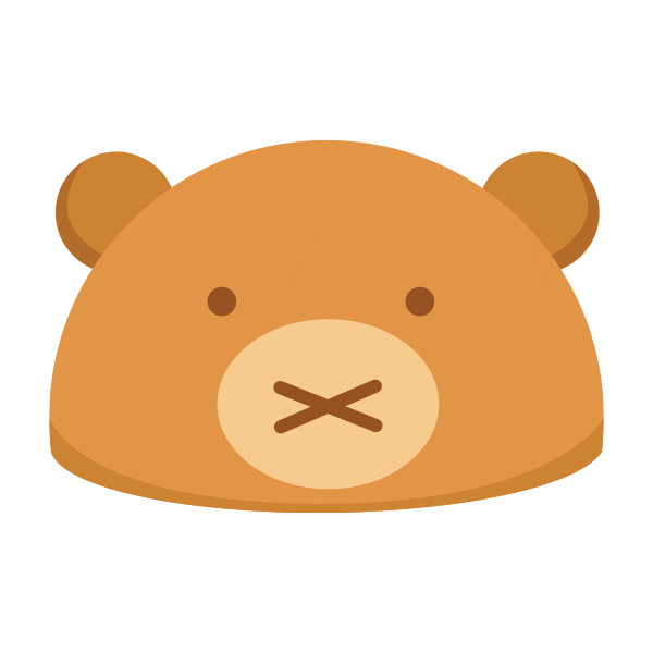 Bear Sticker by WUNDERFOLKS