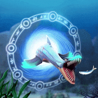 eat loch ness GIF by Hungry Shark Official Page