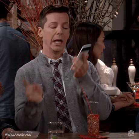 Ignore Episode 12 GIF by Will & Grace