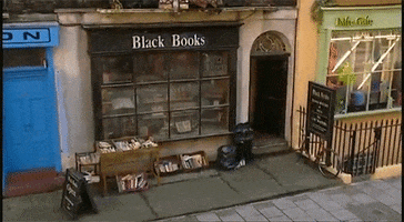 black books bookstore GIF by University of Alaska Fairbanks