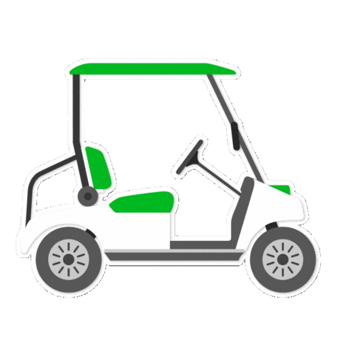 Golfcar Sticker by 17LIVE