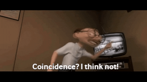 Image result for the incredibles coincidence i think not