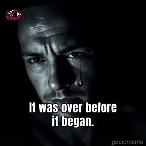 Regret Loss GIF by Goeememe