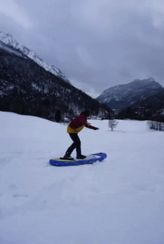 Soulride positive sup trees skiing GIF