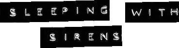 Kellin Quinn Logo Sticker by Sleeping With Sirens