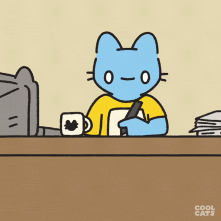 Working 9 To 5 GIF by Cool Cats