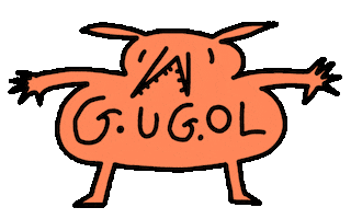 Illustration Jump Sticker by GuGol