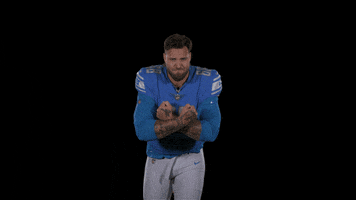 Yell Taylor Decker GIF by Detroit Lions
