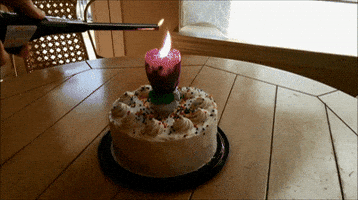 Birthday Candle GIF