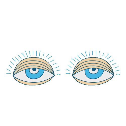 Eyes Wink Sticker