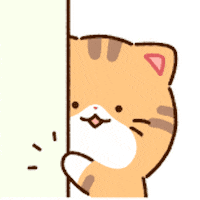 Cat Greeting Sticker