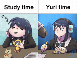 Ado Study Time GIF