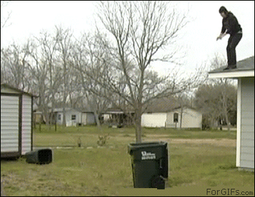 jump fail GIF