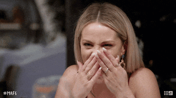 excited shock GIF by Married At First Sight Australia