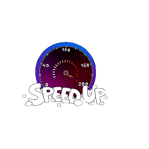 Go Speed Up Sticker by Transpress