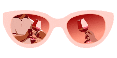 Sunglasses Celebrating Sticker by EQUELLE