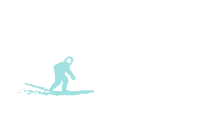 Surfing Bali Sticker by Finns Beach Club