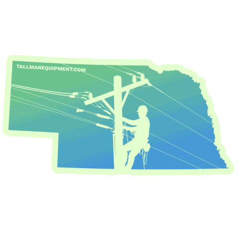 Lincoln Nebraska Sticker by tallmanequipment