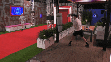 Fight Running GIF by Big Brother 2022