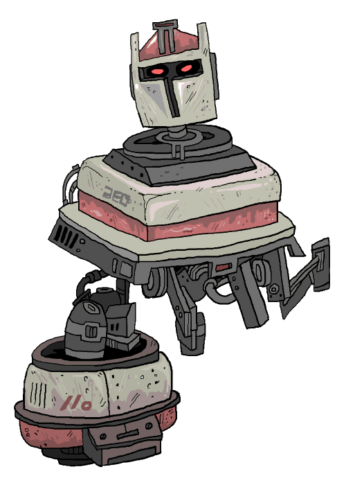 robot droid GIF by Peter Carlson