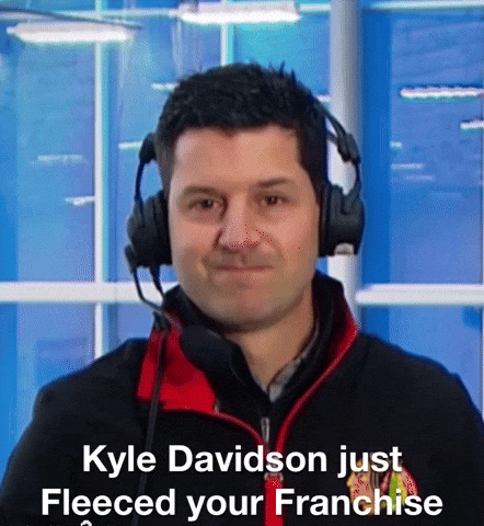 Kyle Blackhawks GIF