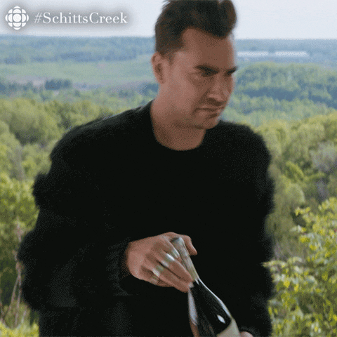 surprised schitts creek GIF by CBC