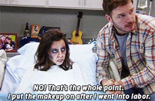 parks and recreation makeup GIF