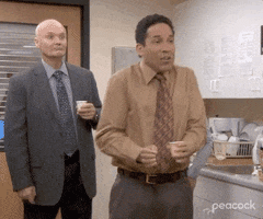 Excited Season 9 GIF by The Office