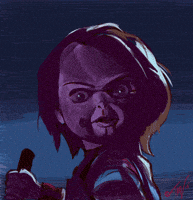 childs play horror GIF by Travis Falligant
