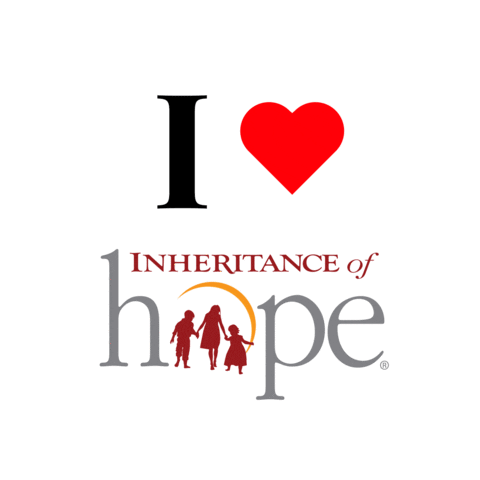 I Heart Cancer Sticker by Inheritance of Hope
