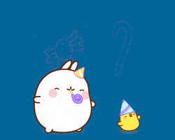 New Year Dancing GIF by Molang