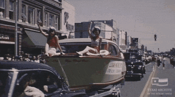 beauty queen 1950s GIF by Texas Archive of the Moving Image